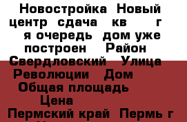 Новостройка “Новый центр“ сдача 4 кв. 2018г. 2-я очередь (дом уже построен) › Район ­ Свердловский › Улица ­ Революции › Дом ­ 20 › Общая площадь ­ 96 › Цена ­ 7 100 000 - Пермский край, Пермь г. Недвижимость » Квартиры продажа   . Пермский край,Пермь г.